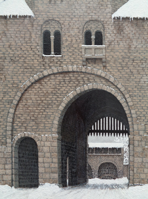 Ehrentor innenseite 2 Tor kleiner Eingang